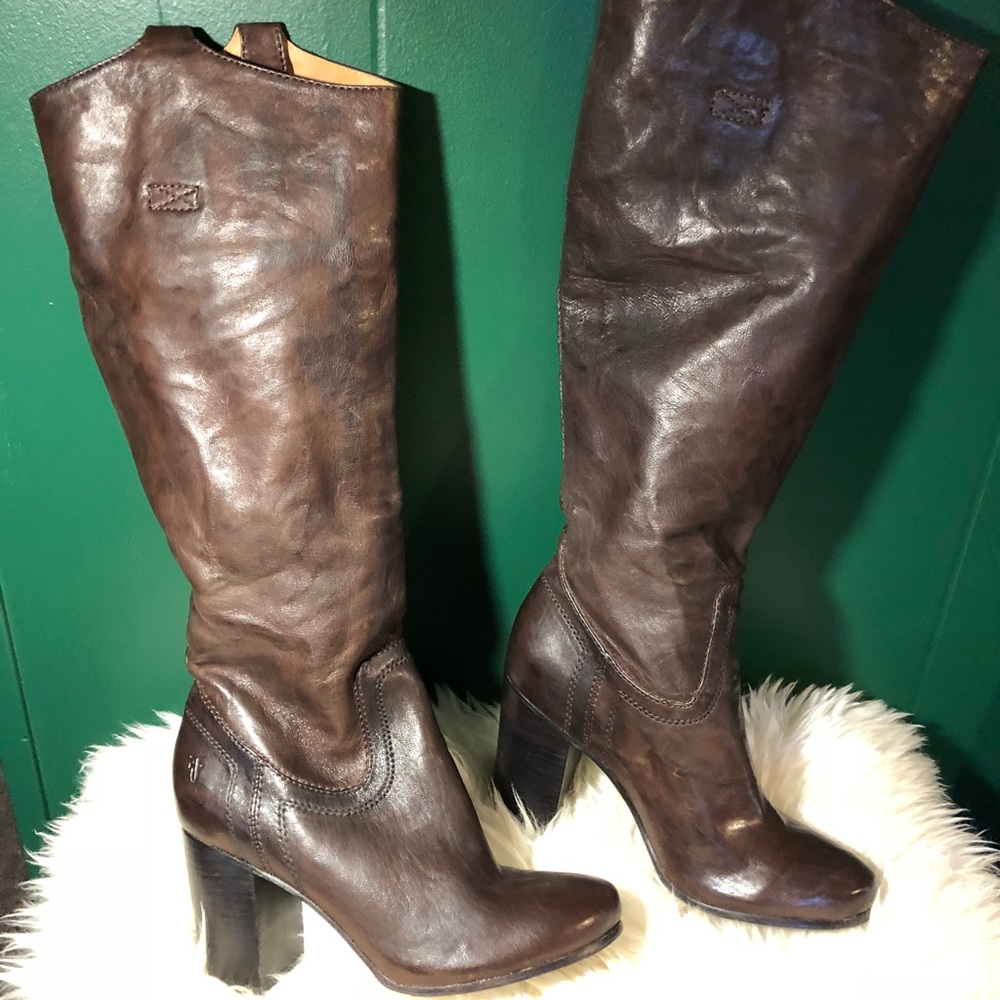 Frye tall ridding boots